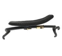 Kun Shoulder rest Seven - 4/4 violin - Black - Flexible support - Stepless width adjustment - Incl. 3 adapters for height adjustment
