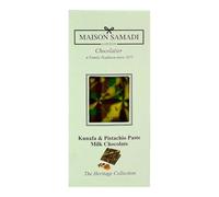 Kunafa (Knafeh)/Pistachio Dubai Style Viral Chocolate bar, 110 g Halal, Vegetarians, Dubai Viral Chocolate