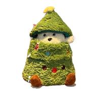 KUNBBEUR Hide and Seek Christmas Plush Toy, 20cm Festive Dog in Tree Doll with Interactive Peek-a-Boo Design, Soft Stuffed Animal Gift for Girls, Kids, Christmas Stocking Filler & Holiday Home Decor