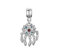 KunBead Jewelry Dreamcatcher Dangle Birthday Charms Compatible with Pandora Bracelets Necklaces for Women