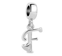 KunBead Jewelry Letter F Initial Charms for Women Clearance Granddaughter Birthday Bracelets and Charms