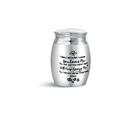 KunBead Jewelry Love Heart Rose Flower Small Cremation Urns for Human Pet Ashes Adult Holder Urn Mini Keepsake Decorative Memorial