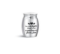 KunBead Jewelry Love Heart Small Cremation Urns for Human Ashes Adult Holder Urn Mini Keepsake Decorative Memorial