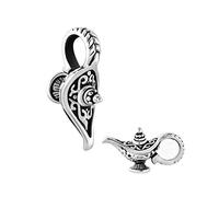 KunBead Jewelry Magic Aladdin's Lamp Love Bead Charms Compatible with Pandora Charm Bracelets Birthday Gifts for Women