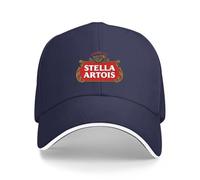 Kunbeqas Unisex Baseball Cap Stella Stella Summer Cotton Golf Cap Men Adjustable Baseball Caps Navy Blue