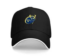 Kunbeqas Unisex Baseball Cap The Munster Rugby Summer Cotton Golf Cap Men Adjustable Baseball Caps Black