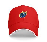 Kunbeqas Unisex Baseball Cap The Munster Rugby Summer Cotton Golf Cap Men Adjustable Baseball Caps Red