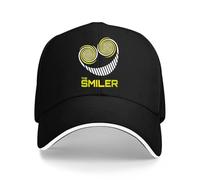 Kunbeqas Unisex Baseball Cap The Smiler Alton Towers Uniform Outfit Merch UK Summer Cotton Golf Cap Men Adjustable Baseball Caps Black