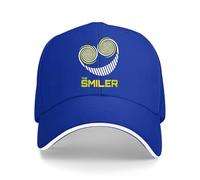 Kunbeqas Unisex Baseball Cap The Smiler Alton Towers Uniform Outfit Merch UK Summer Cotton Golf Cap Men Adjustable Baseball Caps Blue