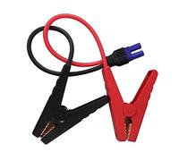 KUNCAN 12V Jump Starter Cables - 10AWG Heavy Duty Battery Clips to EC5 Connector for Portable Car Jump Starters (Emergency Booster Replacement)
