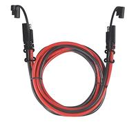 KUNCAN SAE Power Extension Cable, 3FT 10AWG Thick Wire - Heavy Duty DC Connector with Dust Cap for Vehicles & Solar Panels