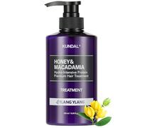 KUNDAL Honey & Macadamia Hydeo-Intensive Protein Premium Hair Treatment TREATMENT YLANG YLANG 500ML / 16.90 fl. oz.