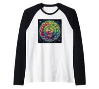 Kundalini Awakening and Chakra Energy Flow Raglan Baseball Tee