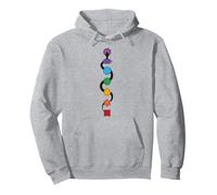 Kundalini Serpent Rising 7 Chakras Yoga - Kundalini Snake Pullover Hoodie