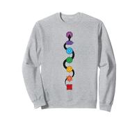 Kundalini Serpent Rising 7 Chakras Yoga - Kundalini Snake Sweatshirt
