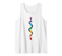 Kundalini Serpent Rising 7 Chakras Yoga - Kundalini Snake Tank Top