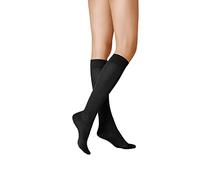 KUNERT Women's Fly&Care Class Iii Support Effect Knee High Socks, Opaque, Black 0070, 37-38