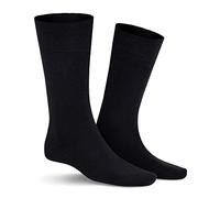 Kunert Men's Regulates The Temperature Socks, Cotton, Black/White, 39-42