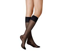 KUNERT Super Control 40 Women's Knee Socks Light Support Class I 40 Denier, Black 0500, 35-38