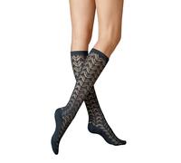 KUNERT Women's Ajour Fashion Knee High Socks, Alpsee 1545, 39-42