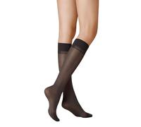 KUNERT Women's Satin Look 40 Hosiery, Black, 6/8