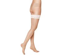 KUNERT Women's MYSTIQUE 20 20 DEN Matt Fine Hold-Up Stockings, Cashm-Ivory 3460 (Cashm-Ivory 3460), 5
