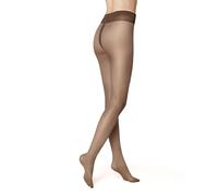 KUNERT Women's Perfect Shine 15 Transparent Schimmernd Tights, Denier, Almond 1004, 40-42