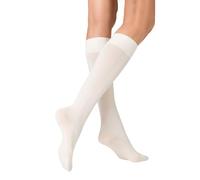 KUNERT Women's SENSUAL MERINO KSD Women's knit knee socks, Winterweiss,