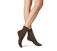 KUNERT Women's SENSUAL MERINO SOD Ladies knit socks, Brown,