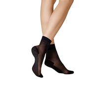 KUNERT Women's Cotton Sole 20 Baumwollsohle Socks, 20 DEN, Black 0500, 39-42