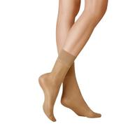 KUNERT Women's Satin Look 20 Druckfreier Bund Socks, Denier, Cashmere 0540, 35-38