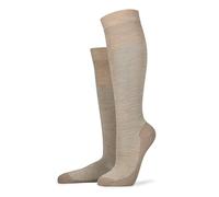 KUNERT Women's Warm Up Thermal Insulation Knee Socks Beige/Mel. 39-42, Beige-mel. 8320, 39-42
