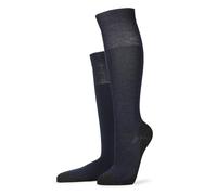 KUNERT Women's Warm Up Thermal Insulation Knee Socks, Marine 0360, 39-42
