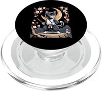 Kung Fu Cat Hanbo Eskrima Kungfu Kali Kitten Martial Arts PopSockets PopGrip for MagSafe