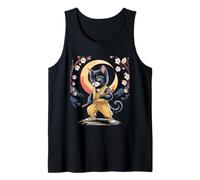Kung Fu Cat Nunchaku Kungfu Nunchucks Kitten Martial Arts Tank Top