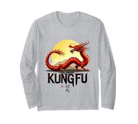 Kung Fu Dragon Long Sleeve T-Shirt