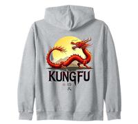 Kung Fu Dragon Zip Hoodie