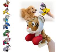 Kung Fu Husky Punching Puppet, Interactive Toy for Dogs & Cats (Tiger) | Fun Boxing Action, Built In Squeaker, Stress Relief, Durable Plush Material, Daily Exercise, Indoor Play