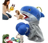 Kung Fu Husky Punching Puppet with Punching Sound (2PCS,Shark)