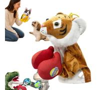 Kung Fu Husky Punching Puppet with Punching Sound (2PCS,Tiger)