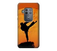 Kung Fu Karate Fighter Case Cover For Motorola Moto One Zoom, Moto One Pro