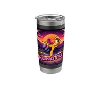 Kung Fu Kick 8 bits Stainless Steel Insulated Tumbler