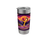 Kung Fu Kick 8 bits Stainless Steel Insulated Tumbler