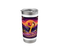 Kung Fu Kick 8 bits Stainless Steel Insulated Tumbler