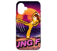 Kung Fu Kick Lady Case for iPhone 16