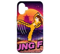 Kung Fu Kick Lady Case for iPhone 16 Plus