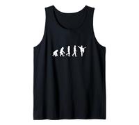 Kung Fu Martial Arts Human Evolution Tai Chi Master Tank Top