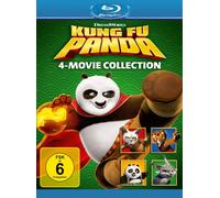 Kung Fu Panda – 1-4 Collection – Blu-ray (Region B, 2024) – German Import