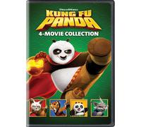Kung Fu Panda: 4-Movie Collection (DVD) Jack Black Dustin Hoffman (US IMPORT)