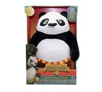 Kung Fu Panda Brawlin' Plush Toy with 10 Action Sounds - Soft & Cuddly Po the Panda - For Kung Fu Panda Movie Fanatics, Encourages Imagination & Interactive Play - Durable & Ideal for All Ages